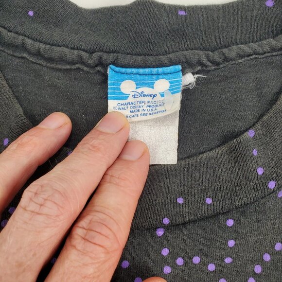 Vintage 90's Disney Aladdin Genie All Over Print Promo Shirt Single Stitch - Picture 7 of 7